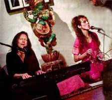 Meenakshi and Ron Reid in performance